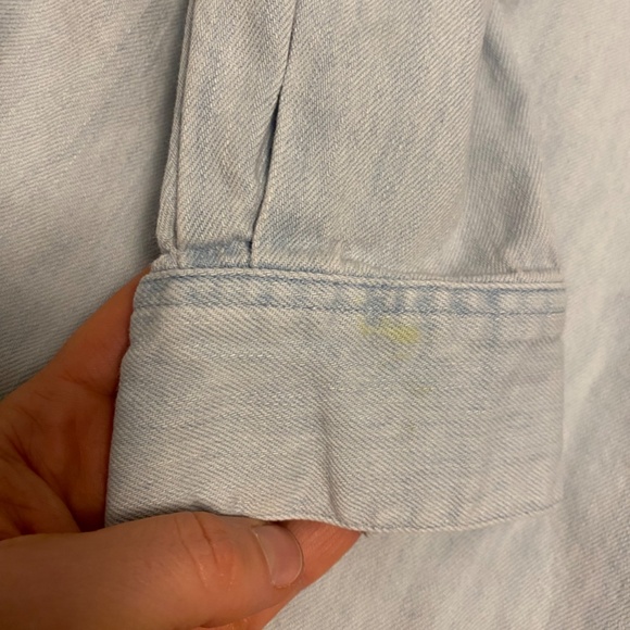 Sezane Max Shirt Cotton Denim - Picture 2 of 2